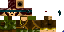 Minecraft skin texture, 64x32 legacy pixels