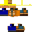 Minecraft skin texture, 64x64 pixels