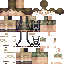 Minecraft skin texture, 64x64 pixels