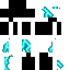 Minecraft skin texture, 64x64 pixels