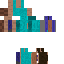 Minecraft skin texture, 64x64 pixels