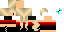 Minecraft skin texture, 64x32 legacy pixels