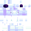 Slim Minecraft skin texture, 64x64 pixels