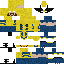 Minecraft skin texture, 64x64 pixels