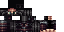 Minecraft skin texture, 64x32 legacy pixels