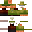 Minecraft skin texture, 64x64 pixels