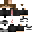 Minecraft skin texture, 64x64 pixels