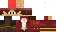 Minecraft skin texture, 64x32 legacy pixels