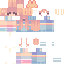 Minecraft skin texture, 64x64 pixels