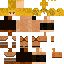 Minecraft skin texture, 64x64 pixels