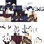 Minecraft skin texture, 64x64 pixels