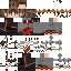 Minecraft skin texture, 64x64 pixels