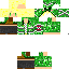 Minecraft skin texture, 64x64 pixels