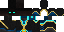 Minecraft skin texture, 64x32 legacy pixels