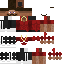 Minecraft skin texture, 64x64 pixels