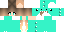 Minecraft skin texture, 64x32 legacy pixels