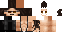 Minecraft skin texture, 64x32 legacy pixels