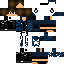Minecraft skin texture, 64x64 pixels