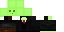 Minecraft skin texture, 64x32 legacy pixels