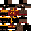 Minecraft skin texture, 64x64 pixels