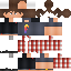 Minecraft skin texture, 64x64 pixels