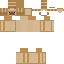 Minecraft skin texture, 64x64 pixels