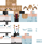 Minecraft skin texture, 64x64 pixels