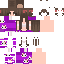 Minecraft skin texture, 64x64 pixels