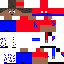 Minecraft skin texture, 64x64 pixels