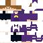 Minecraft skin texture, 64x64 pixels