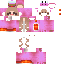 Minecraft skin texture, 64x64 pixels
