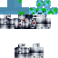 Minecraft skin texture, 64x64 pixels
