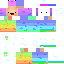Minecraft skin texture, 64x64 pixels