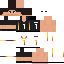 Minecraft skin texture, 64x64 pixels