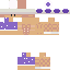 Minecraft skin texture, 64x64 pixels