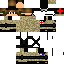 Minecraft skin texture, 64x64 pixels