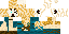 Minecraft skin texture, 64x32 legacy pixels