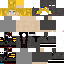Minecraft skin texture, 64x64 pixels