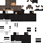 Minecraft skin texture, 64x64 pixels