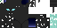 Minecraft skin texture, 64x32 legacy pixels