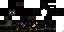 Minecraft skin texture, 64x32 legacy pixels
