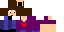 Minecraft skin texture, 64x32 legacy pixels