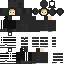 Minecraft skin texture, 64x64 pixels