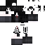 Minecraft skin texture, 64x64 pixels