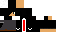Minecraft skin texture, 64x32 legacy pixels