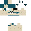 Minecraft skin texture, 64x64 pixels