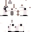 Minecraft skin texture, 64x64 pixels