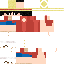 Minecraft skin texture, 64x64 pixels