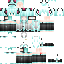 Minecraft skin texture, 64x64 pixels