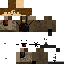 Minecraft skin texture, 64x64 pixels
